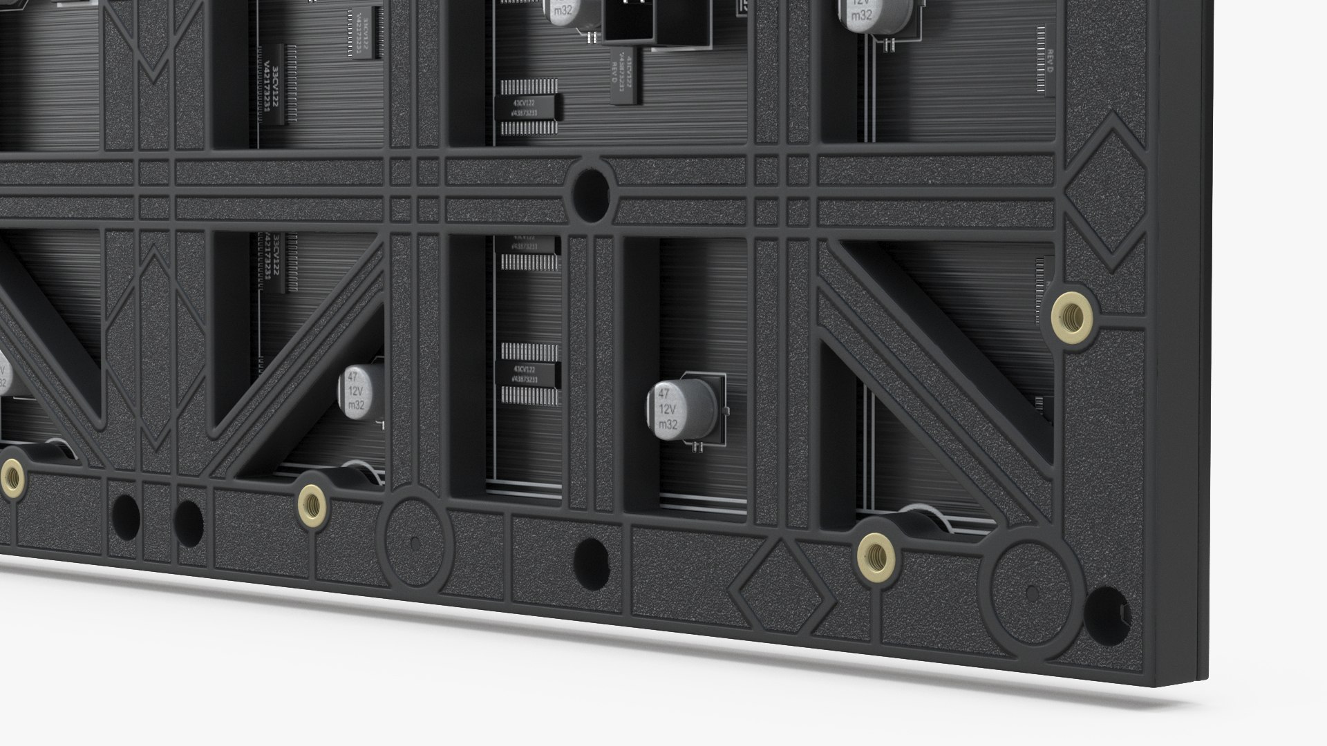 3D LED Screen Panel Lights Off - TurboSquid 2284124