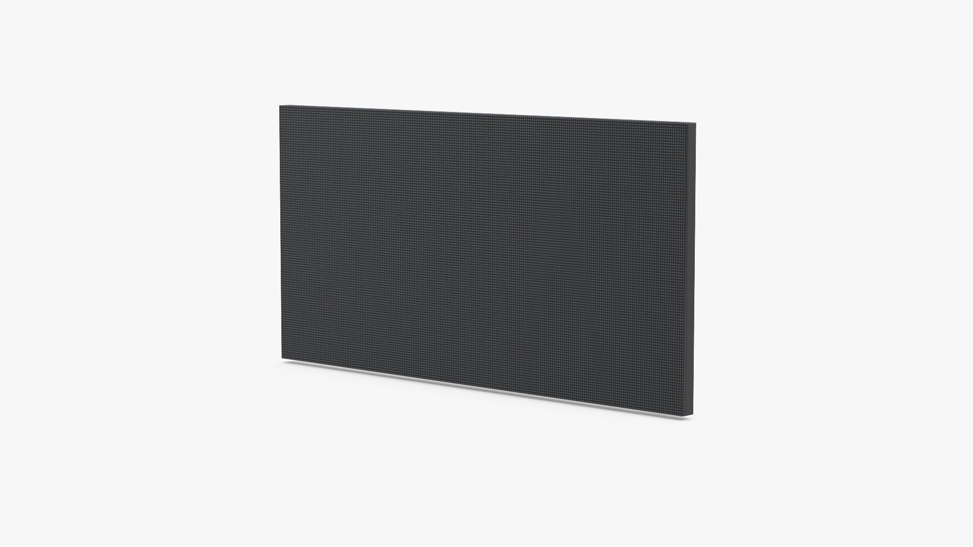LED Screen Panel Lights Off 3D model preview