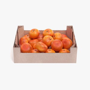 Tangerines in Box