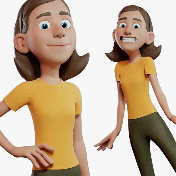 Julin - 마야용 캐릭터 리그 3D 모델 - TurboSquid 2165816