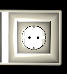 3d model connector antenna plug