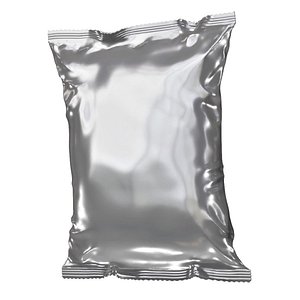 food package wrapper potato chips mockup