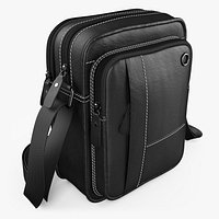 Leather Side Bag 8K PBR Textures