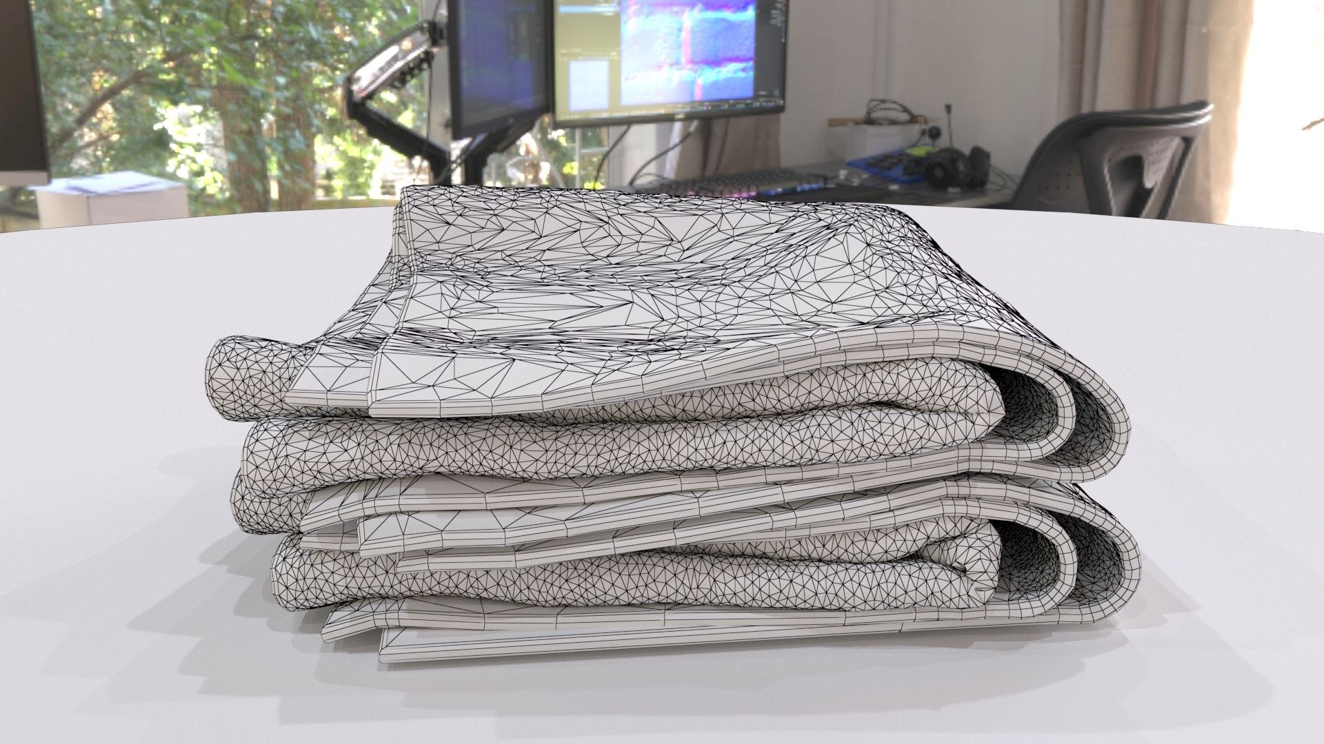 3D Towels model https://p.turbosquid.com/ts-thumb/eB/DgKjPQ/cb/towels2_wire/jpg/1702048030/1920x1080/fit_q87/4fb750033cb2314d92a3b37a499816cc557a582c/towels2_wire.jpg