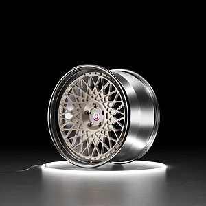HRE 501 Car wheel 3D model