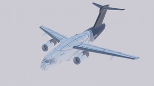3D model Embraer KC-390 Millennium Color House
