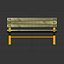 Classic Star Cast Iron Bench