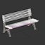 Classic Star Cast Iron Bench