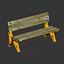 Classic Star Cast Iron Bench