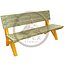Classic Star Cast Iron Bench