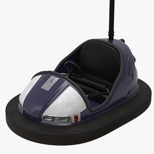 Bumper Car Single-seater 3D model