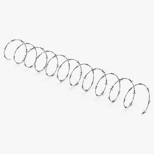 3D Barbed Wire model