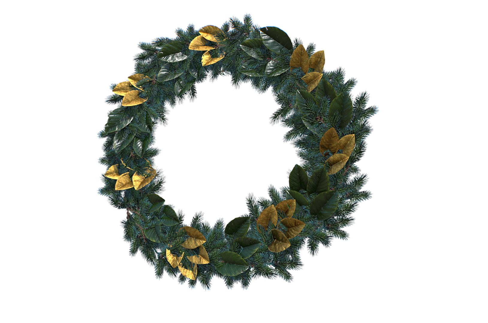 Golden Leaves Christmas Wreath 3D https://p.turbosquid.com/ts-thumb/eB/UgkRQt/19/3/png/1701538228/1920x1080/fit_q87/2c4f9ddb764b782c6ace971cc99ecd965b378fef/3.jpg