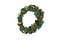 Realistic Golden Leaves Christmas Wreath