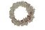Realistic Golden Leaves Christmas Wreath