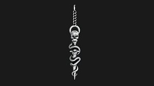 Snake key holder