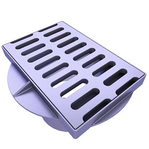 3D Rainwater Manhole 3D Model 11