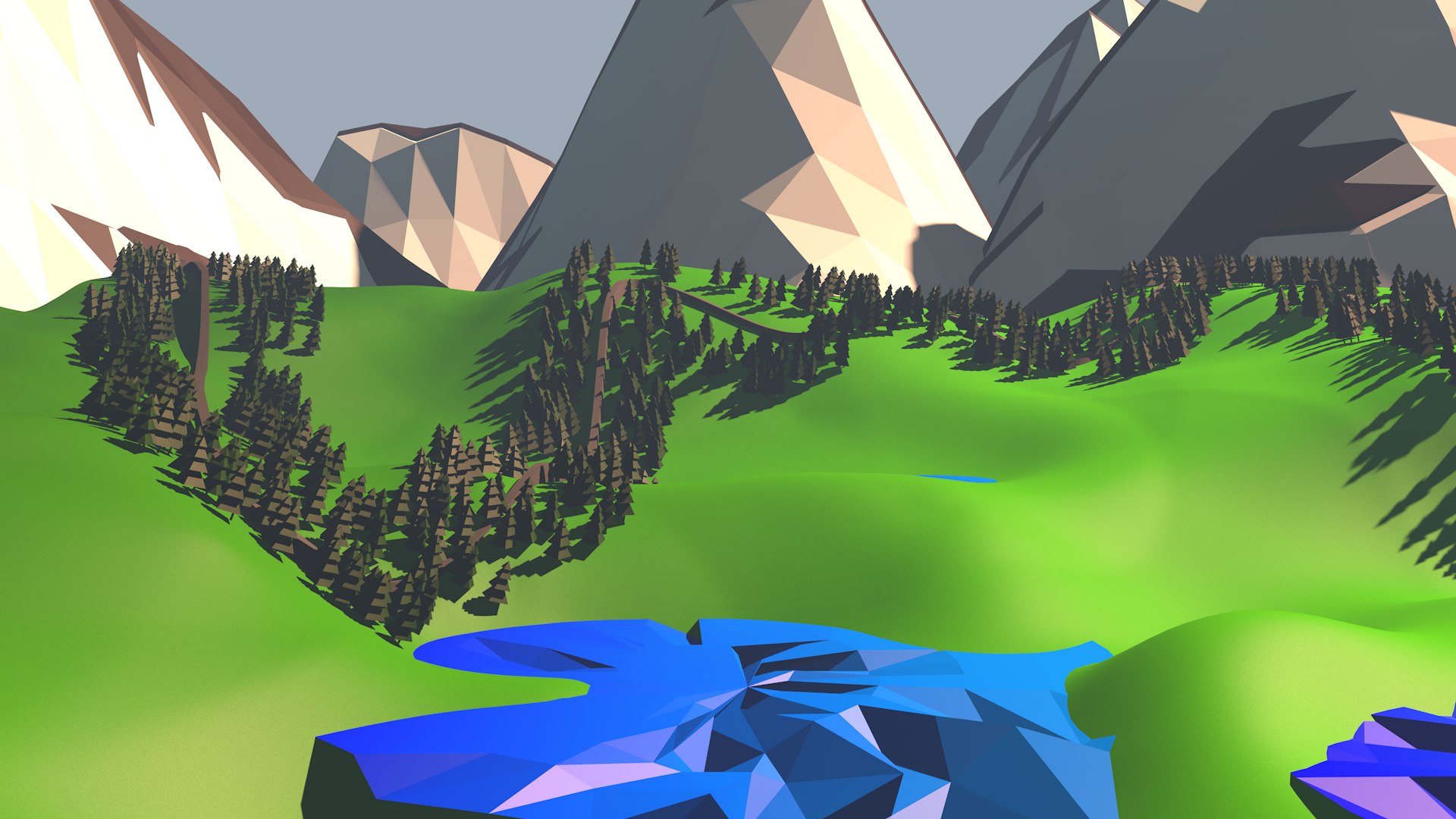 3D Landscape Model - TurboSquid 1438189