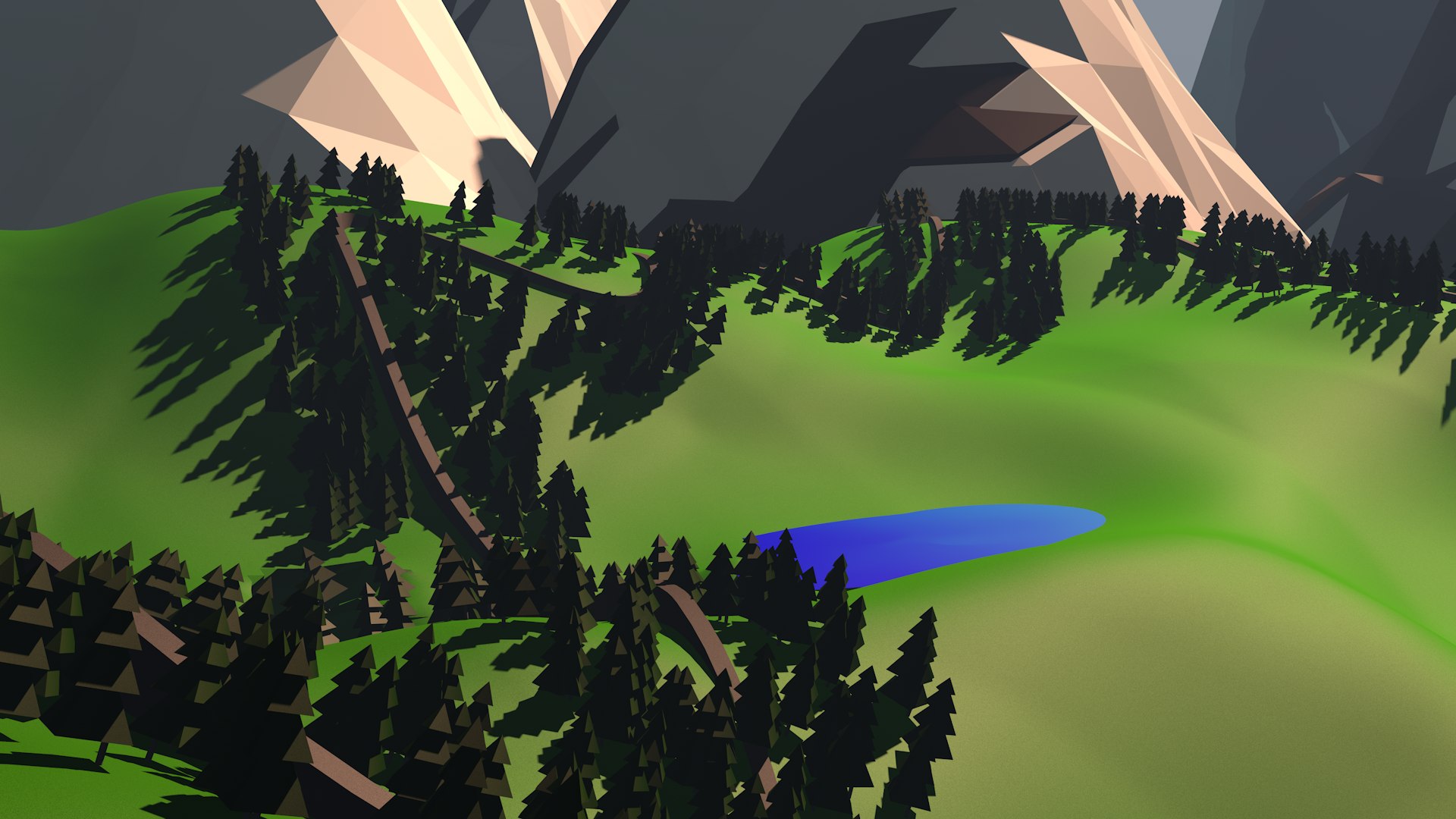 3D Landscape Model - TurboSquid 1438189