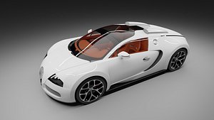 BUGATTI VEYRON GRAND SPORT GLACIER WHITE