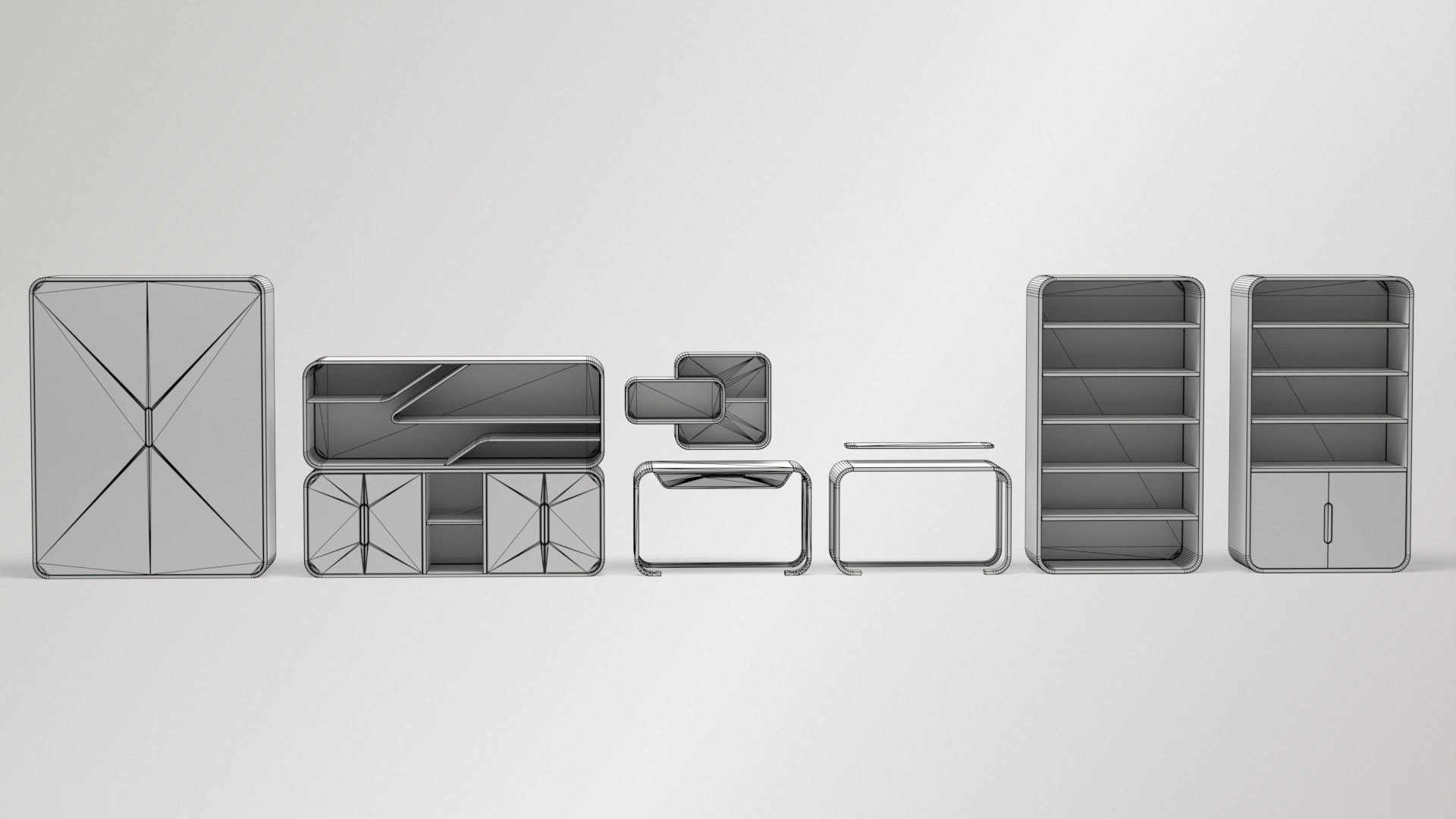 Shelves and Cabinets Furniture Set 3D model https://p.turbosquid.com/ts-thumb/eB/ZcxHSt/oI/frame18/png/1677163293/1920x1080/fit_q87/64dcb36165f1c85506dd1f0651b9a6a1f232ce2b/frame18.jpg