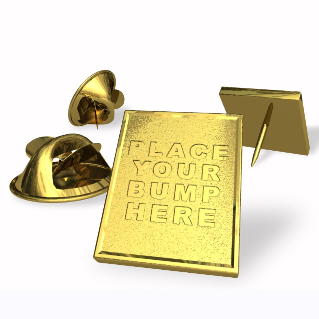 3d Model Pin Accessories