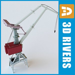 Crawler crane 02 by 3DRivers