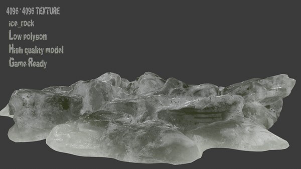 ice snow 3D model