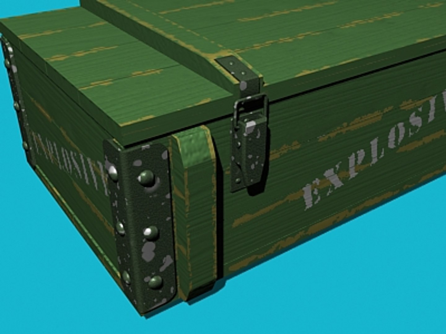 3d Model Ammo Box