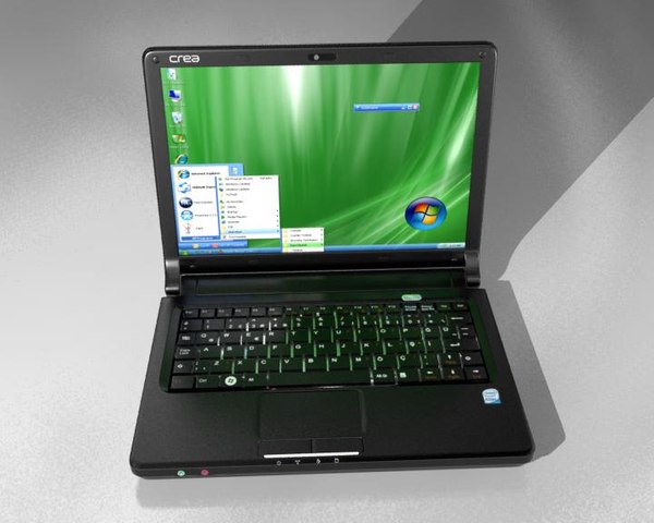 laptop 3d model