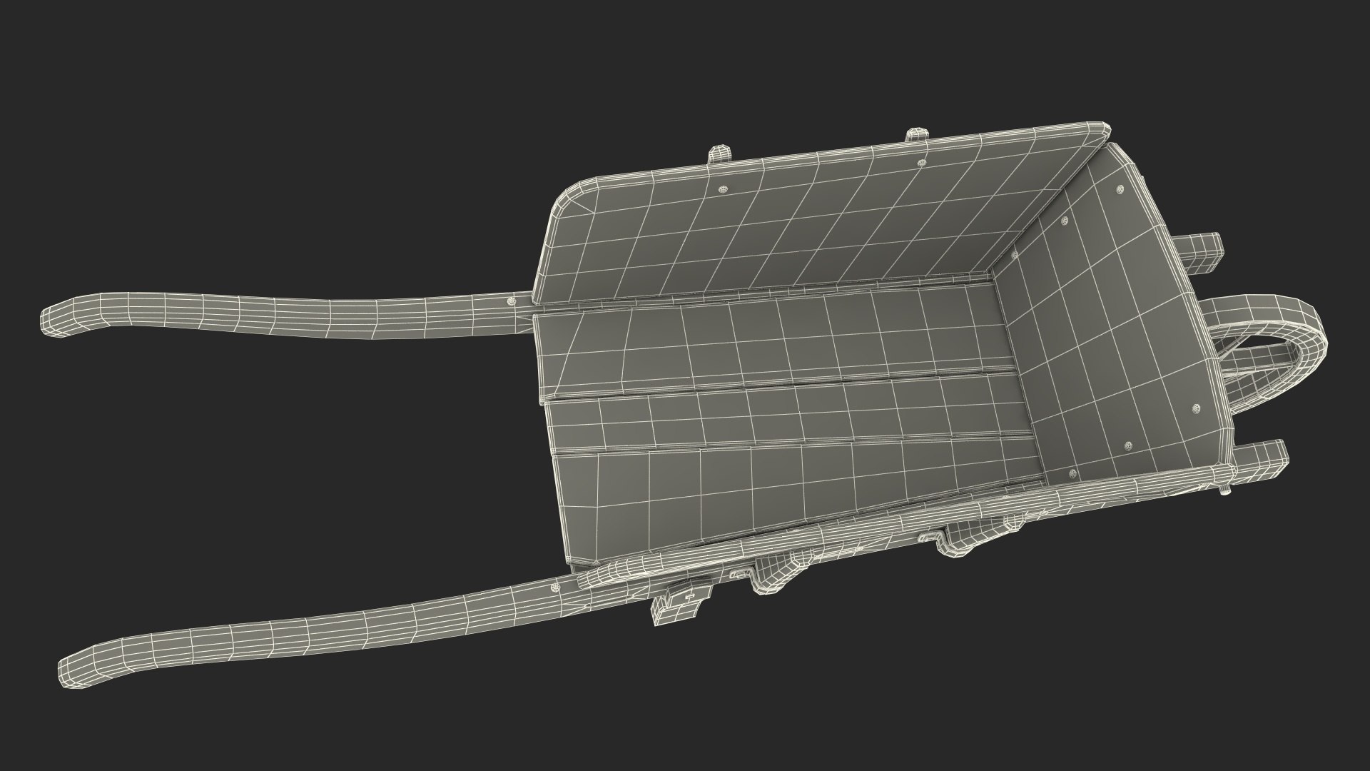 Antique Wheelbarrow 3D Model - TurboSquid 2291210