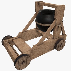 Pbr Medieval Flaming Chariot