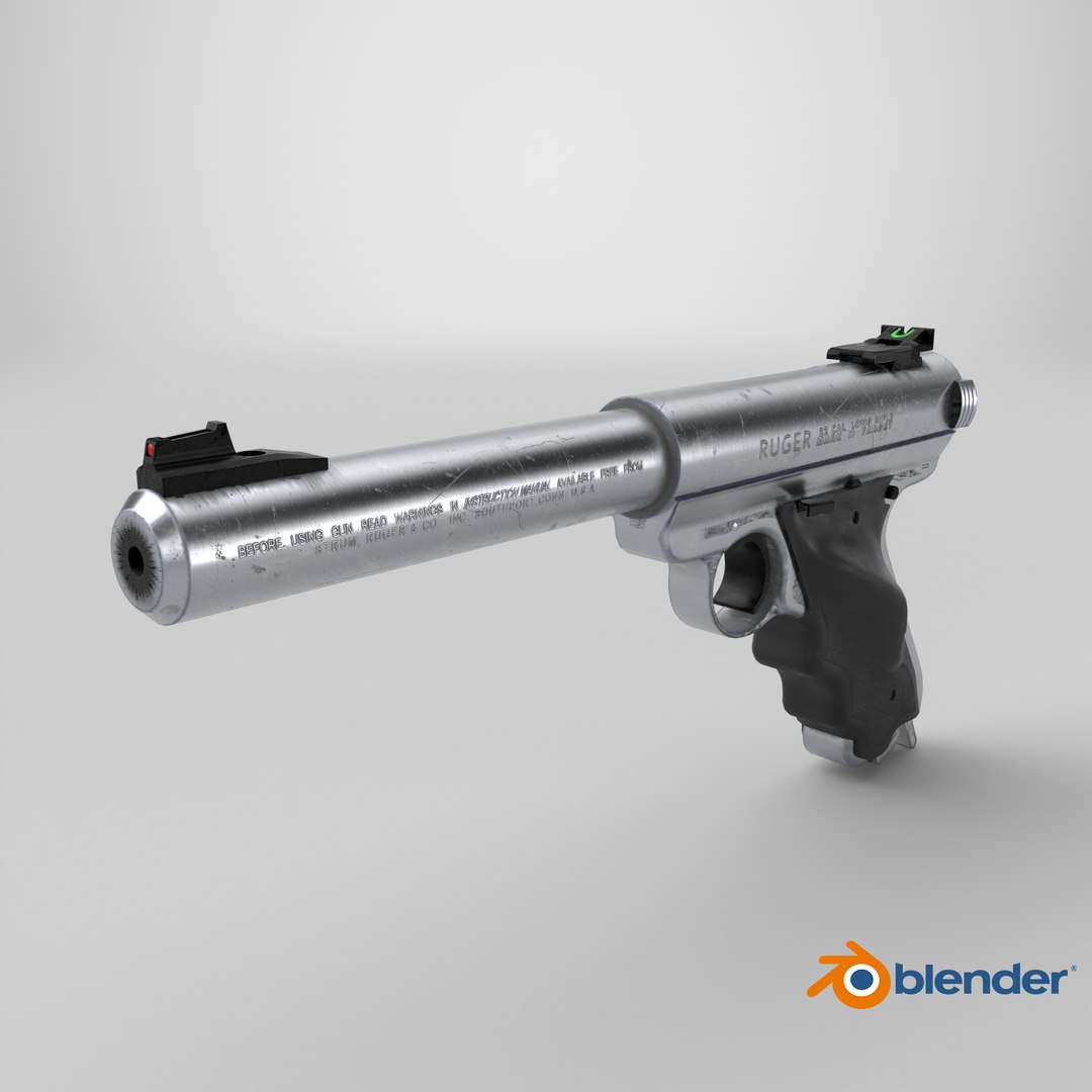3D Ruger mark 2 model https://p.turbosquid.com/ts-thumb/eB/u3RLJP/LE/stemcell_blender_cycles_render/png/1739563998/1920x1080/fit_q87/cc320d36b89111fd76d808d0ff0d4330160814fe/stemcell_blender_cycles_render.jpg