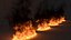 Volumetric Thick Smoke Oil Fire VDB Set for Blender