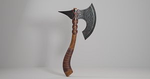 3D Viking Axe