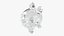 Glass piggy money bank