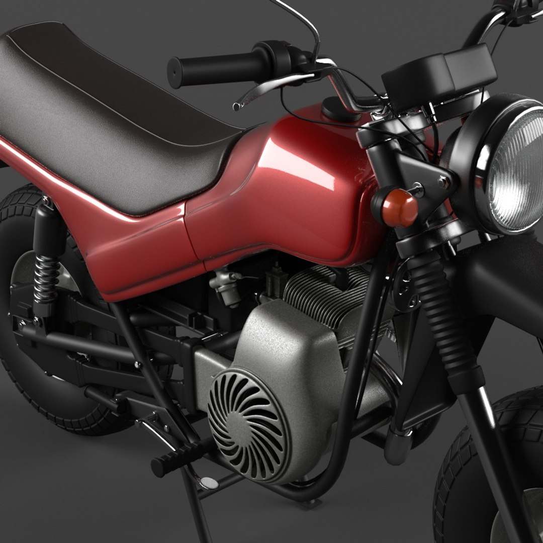 Vintage Motorcycle Tula 3D Model - TurboSquid 1359573