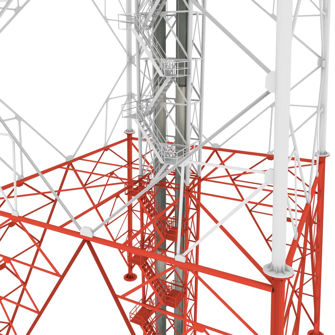 Flare Stack 3D Model - TurboSquid 1694011
