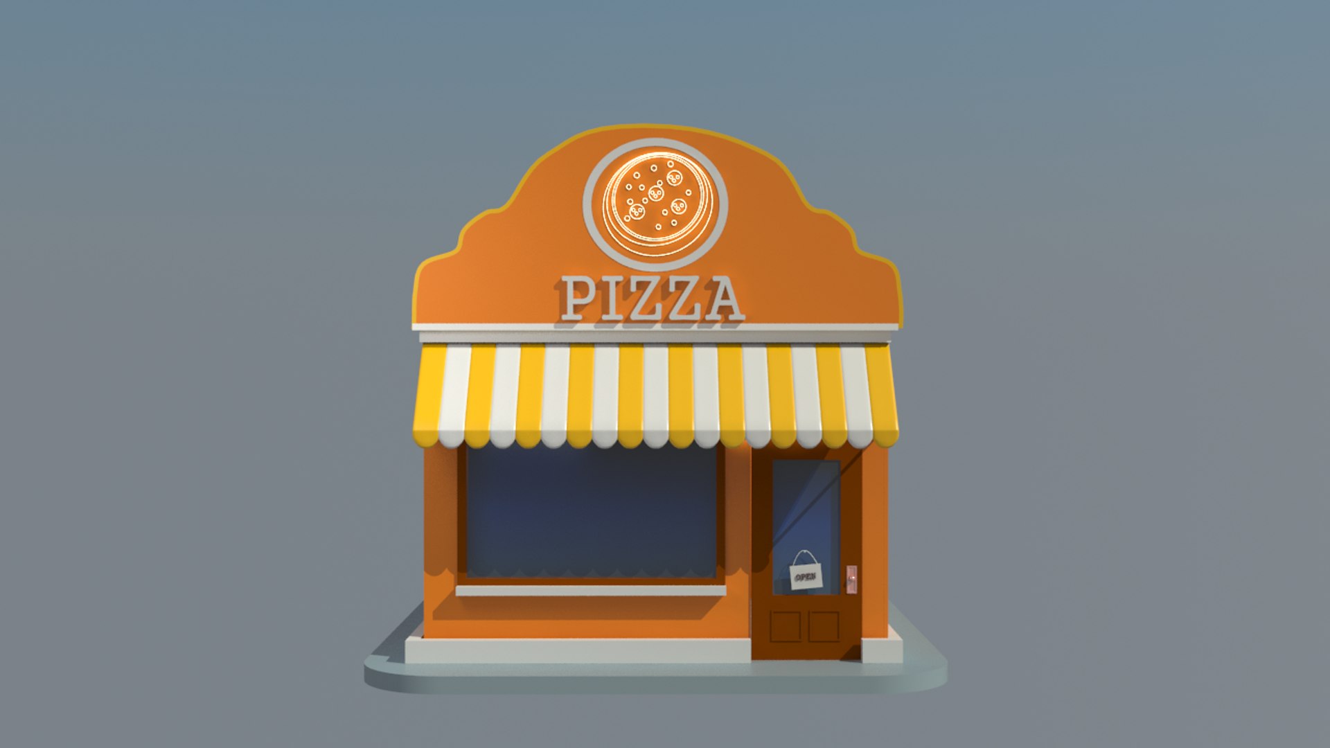 3d Model Of Shop V3