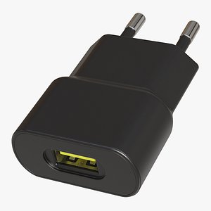 USB Power Adapter 01 Black