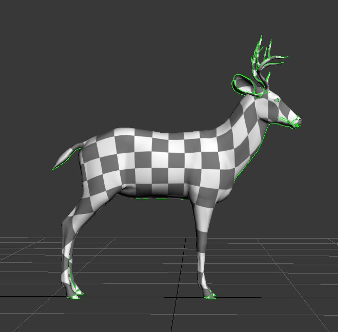 3D Model Deer Rigged - TurboSquid 1245260