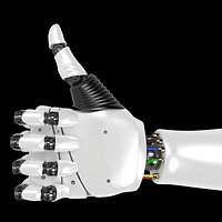 Robot Hand rigged