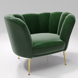 ANDES BRABBU ARMCHAIR 3D