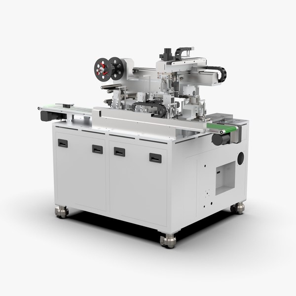 modelo 3d Automatic Mobile Phone Screen Film Sticking Machine ...