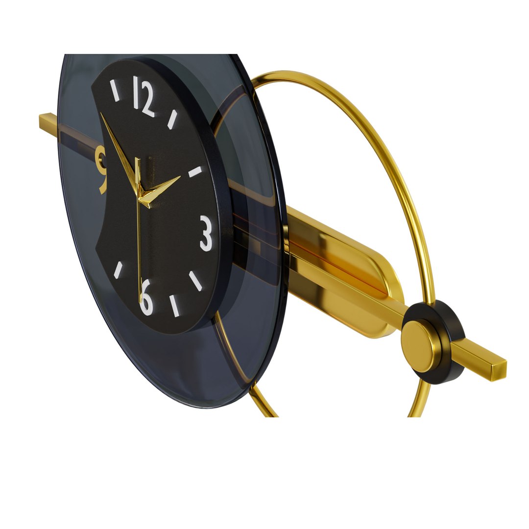 3D Model Decorative Clock For Your Interier - TurboSquid 2218880