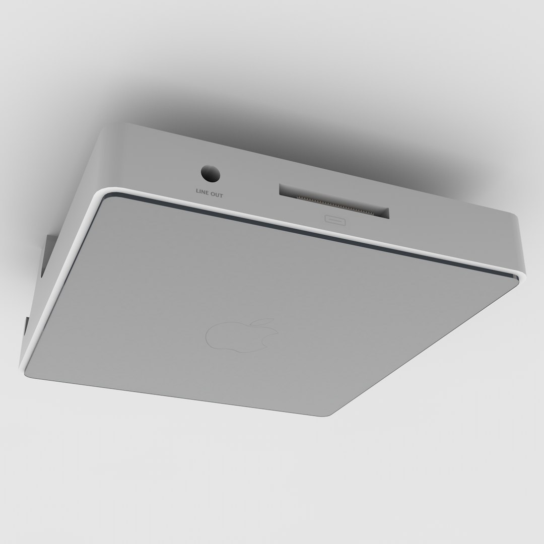 Apple Ipad Dock 3d Model