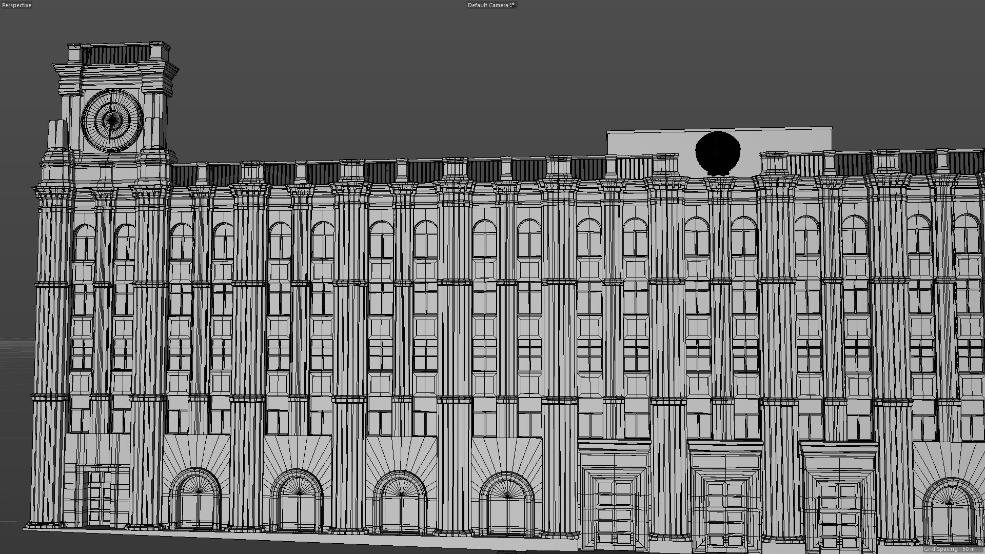 3D Volgograd Post office model TurboSquid 2039460