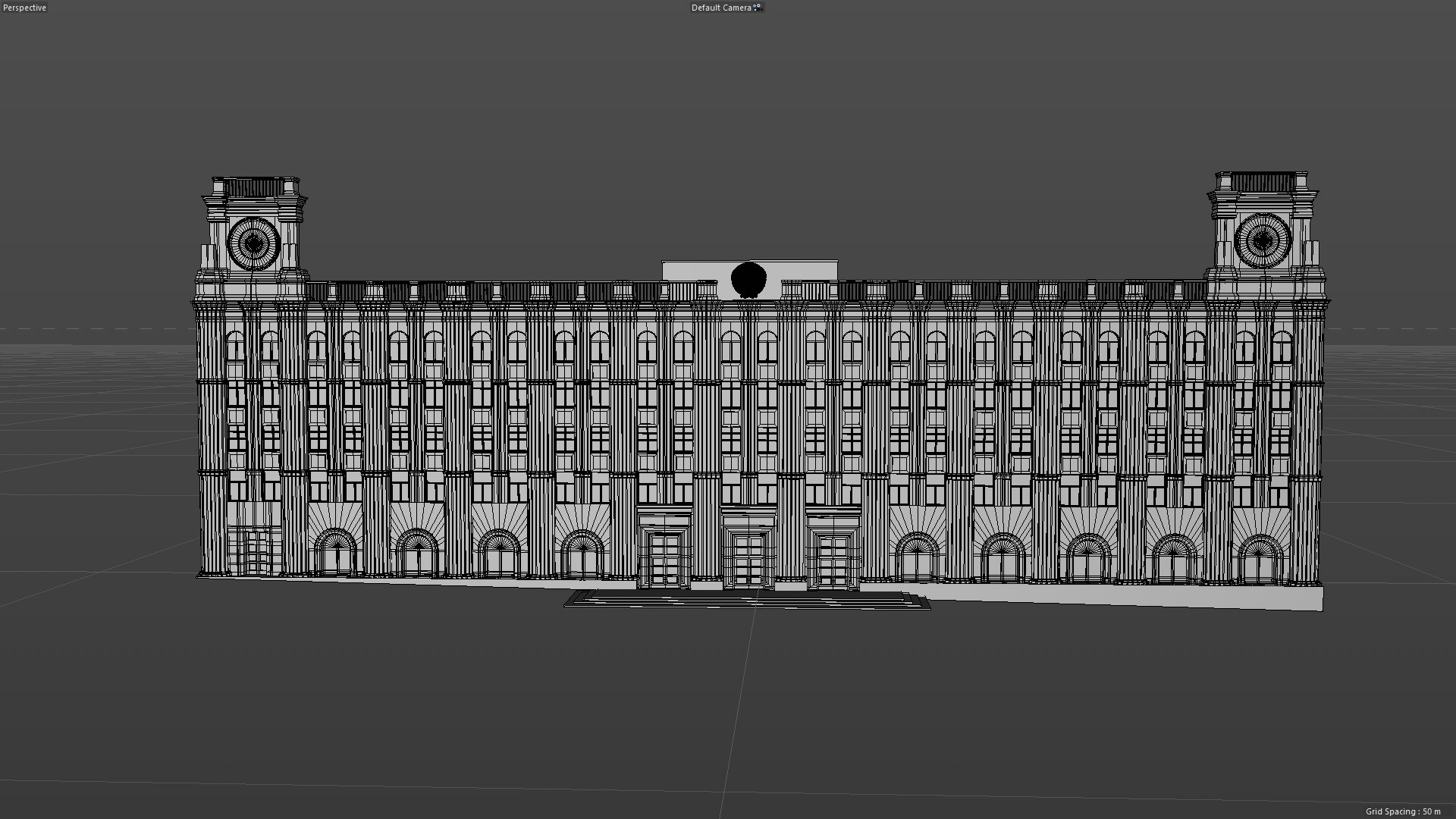 3D Volgograd Post office model TurboSquid 2039460