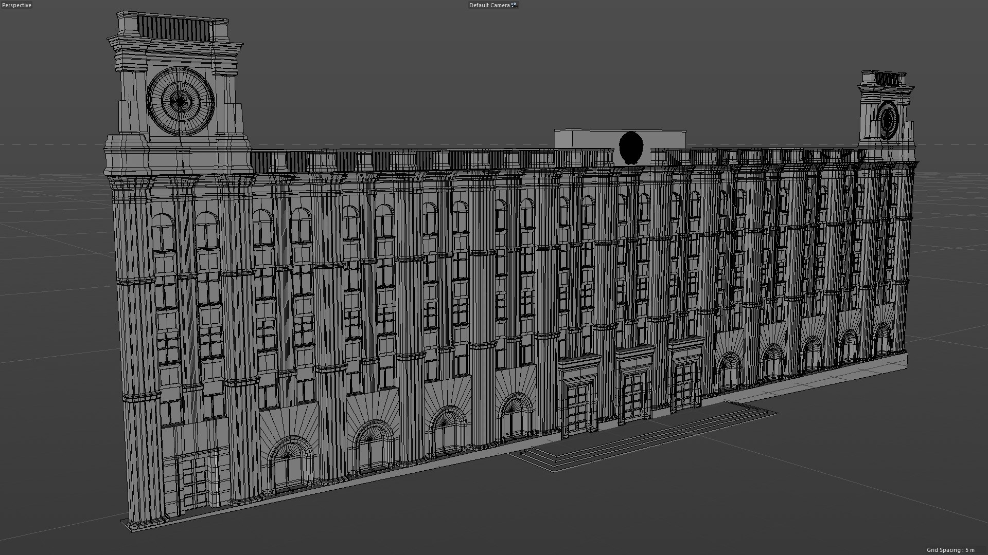 3D Volgograd Post office model - TurboSquid 2039460