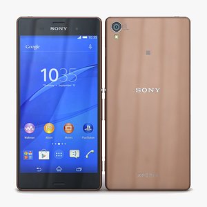 3d model sony xperia z3 dual